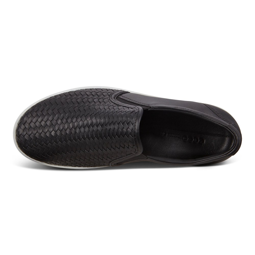 Slip On Mujer - ECCO Soft 7 - Negros - GWM218395